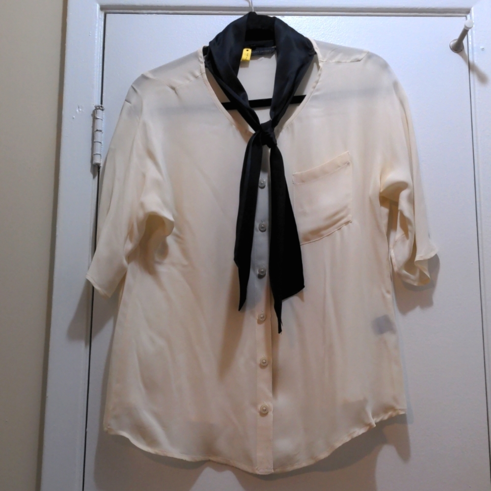 Marc Jacobs Off White Blouse